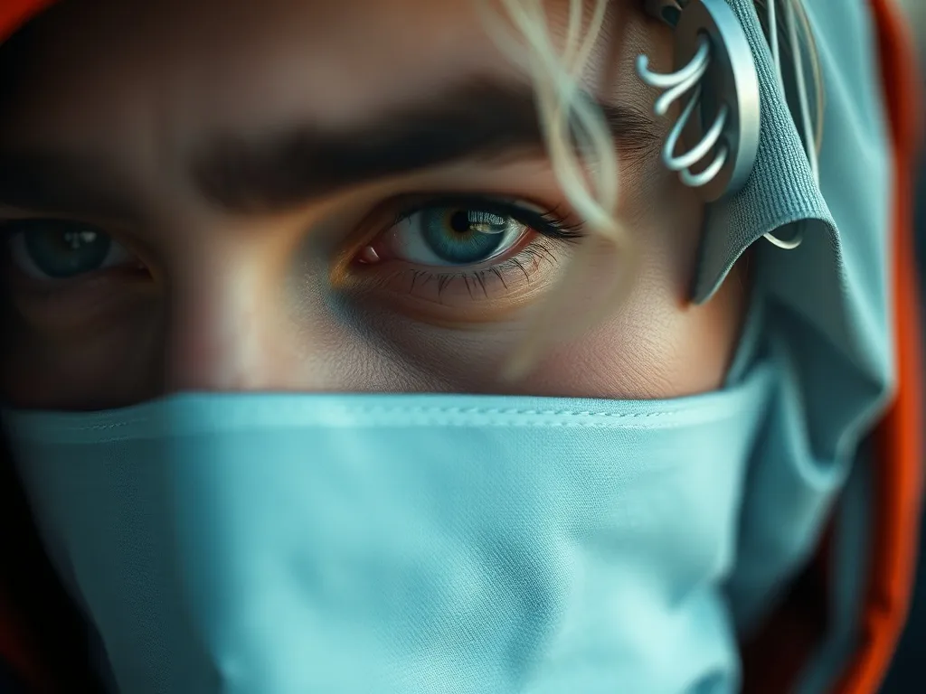 Close up of a person